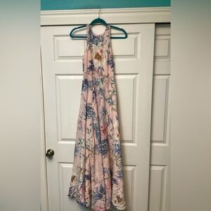 Yumi Kim dream silk maxi dress pink